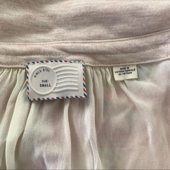 ANTHROPOLOGIE Postmark Jamison Henley Top Sz Small - Picture 9 of 15